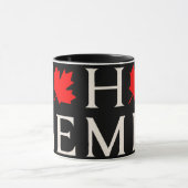Mug canada home maple leaf canadian (Centre)