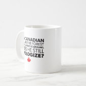 Mug Canada, Humour canadien - Excusez-moi - Grosse nou (Devant gauche)