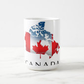 Mug Canada : Le pays de la feuille d'érable (Centre)