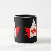 Mug canada maple leaf beaver canadien (Centre)
