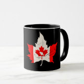 Mug canada maple leaf beaver canadien (Devant droit)