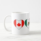 Mug Canada Mexique États-Unis accueillant le tournoi d (Gauche)