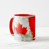 Mug Canada Mon Canada (Drapeau canadien) (Devant gauche)