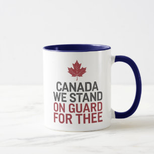 Mug Canada Nous Sommes En Garde Pour Vous