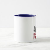 Mug Canada Nous Sommes En Garde Pour Vous (Centre)