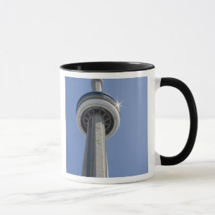 Mug Canada, Ontario, Toronto. Haut de la tour CN avec