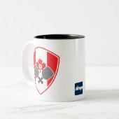 Mug Canada Pickleball Pride (Devant gauche)