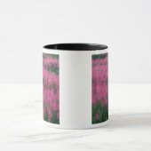 Mug Canada, Québec, Gaspé. Fleurs de Lythrum pourpre, (Centre)