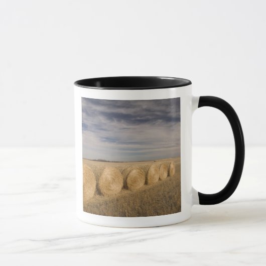 Mug Canada, Saskatchewan, Craik : Roulements de foin / (Droite)