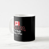 Mug "Canada True North Strong & Free East. 1867" (Devant gauche)