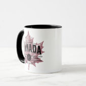 Mug Canada Véritable Feuille d'érable libre et solide (Devant gauche)