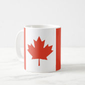 Mug Canadian Maple Leaf Map (Devant gauche)