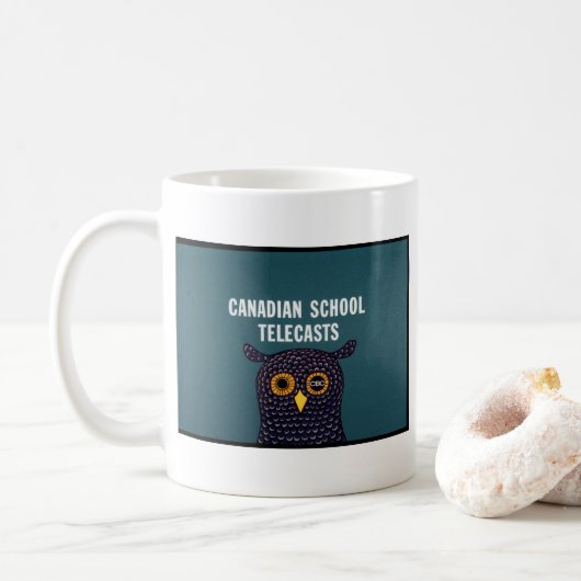 Mug Canadian School Telecasts (années 1984) (Avec donut)