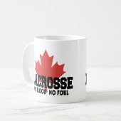 Mug Canadien de lacrosse du Canada (Devant gauche)