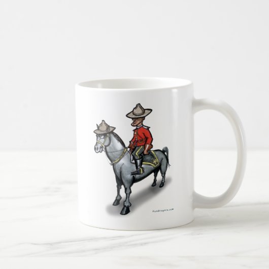 Mug Canadien Mounty (Droite)