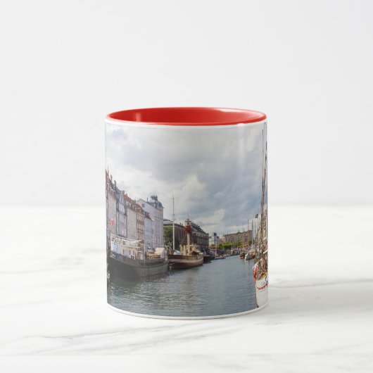 Mug Canal avec des bateaux| Copenhague (Centre)