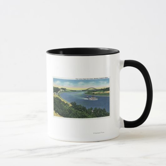 Mug Canal Cape Cod Vue du pont de Sagamore (Droite)