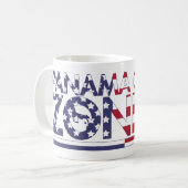 Mug Canal de Panama Zonian Patriotique (Devant gauche)
