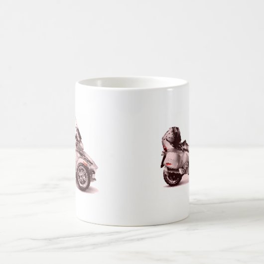 Mug CanAm Spyder droite 2010 fendu (Centre)