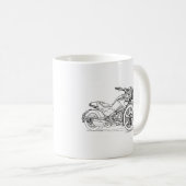 Mug CanAm Spyder F3S 2017 (Devant droit)
