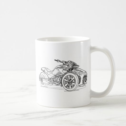 Mug CanAm Spyder F3S 2017 (Droite)
