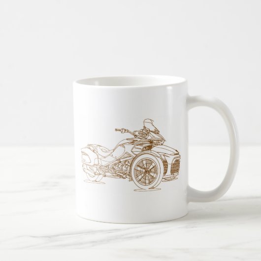 Mug CanAm Spyder F3T 2016 (Droite)