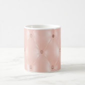Mug Canapé de luxe : Vieille Texture Rose (Centre)