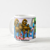 Mug Canapé Pommes de terre Drôle Cadeaux Tee - shirts  (Devant gauche)