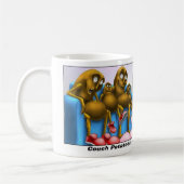 Mug Canapé Pommes de terre Drôle Cadeaux Tee - shirts (Gauche)