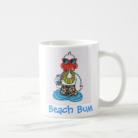 Mug Canard à bec de plage (Droite)