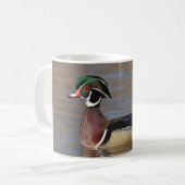 Mug Canard à bois mâle (Devant gauche)