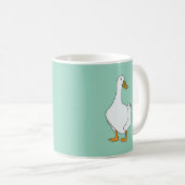 Mug Canard à canard blanc (Devant droit)