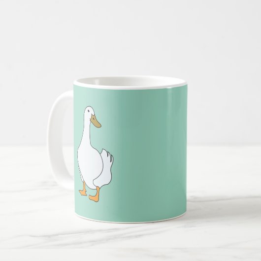 Mug Canard à canard blanc (Devant gauche)