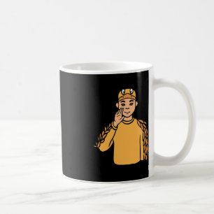 Mug Canard Animal ASL Geste Mains Sourde Perte d'audit
