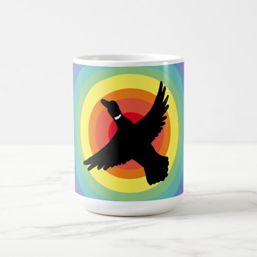 Mug Canard arc-en-ciel super (Centre)