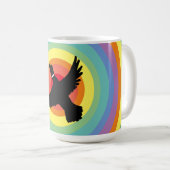 Mug Canard arc-en-ciel super (Devant droit)