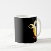 Mug Canard Banane. Animaux de fruits anthropomorphes d (Devant droit)