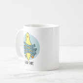 Mug Canard Bande Drôle Duct Bande Pun (Devant gauche)