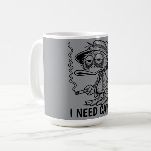 MUG CANARD CAFÉ (Devant gauche)