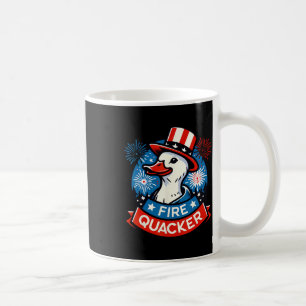 Mug Canard colérique drôle quatrième juillet canard pa