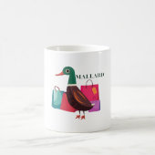 Mug Canard colvert jeu de mots oiseau drôle (Centre)