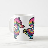 Mug Canard colvert Tie Dye (Devant gauche)