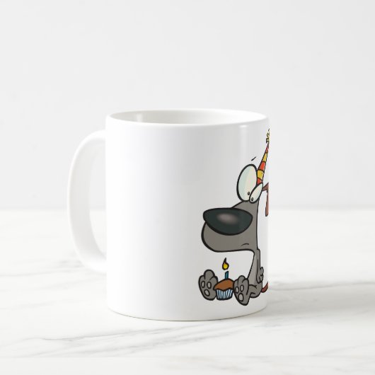 Mug Canard d'anniversaire (Devant gauche)