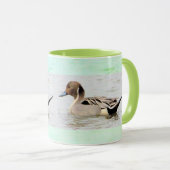 Mug Canard dans l'eau (Devant droit)