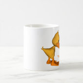 Mug Canard de dessin animé jaune (Centre)