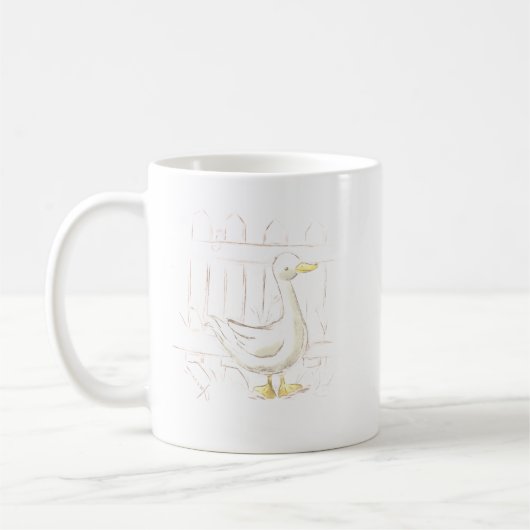 Mug Canard de livre d'histoires (Gauche)