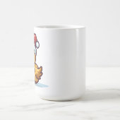 Mug Canard de Noël en chapeau de Santa (Centre)