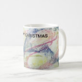 Mug canard de Noël intéressant (Devant droit)