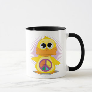 Mug Canard de signe de paix