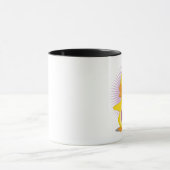 Mug Canard de signe de paix (Centre)